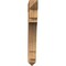 Ekena Millwork Merced Arts & Crafts Rough Sawn Bracket, Western Red Cedar, 6"W x 42"D x 48"H BKT06X42X48MRC03RWR - alternate 2